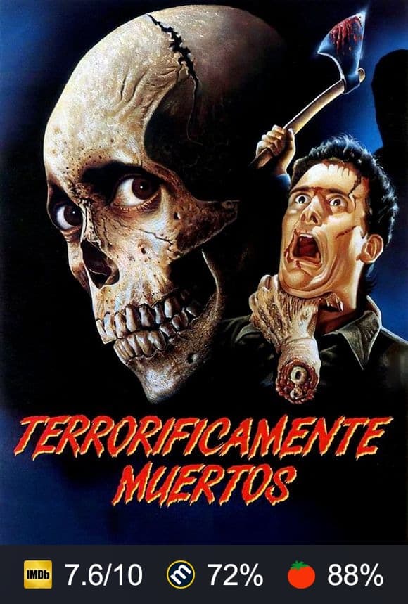 Cartel de Terroríficamente muertos