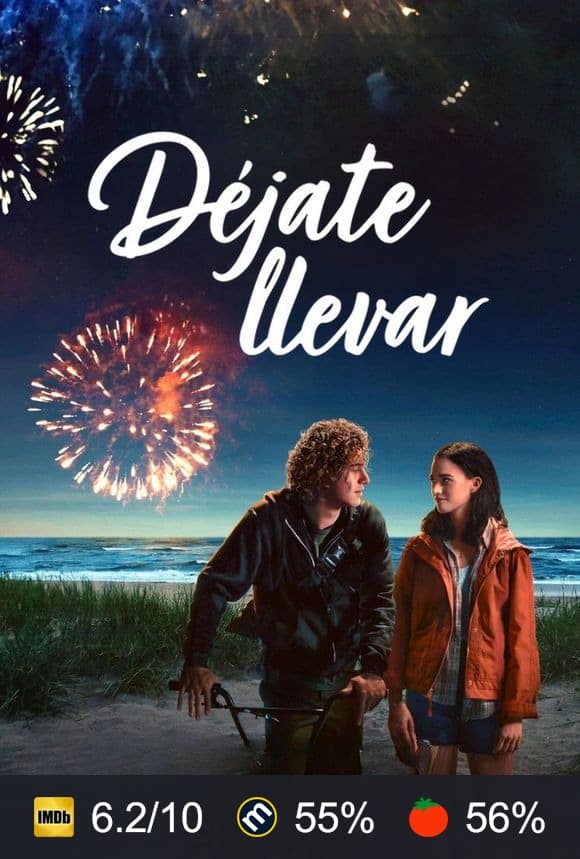 Cartel de Déjate llevar