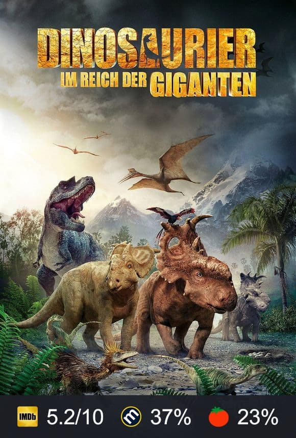 Poster von Dinosaurier 3D - Im Reich der Giganten