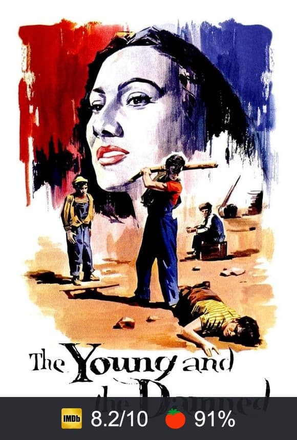 The Young and the Damned poster