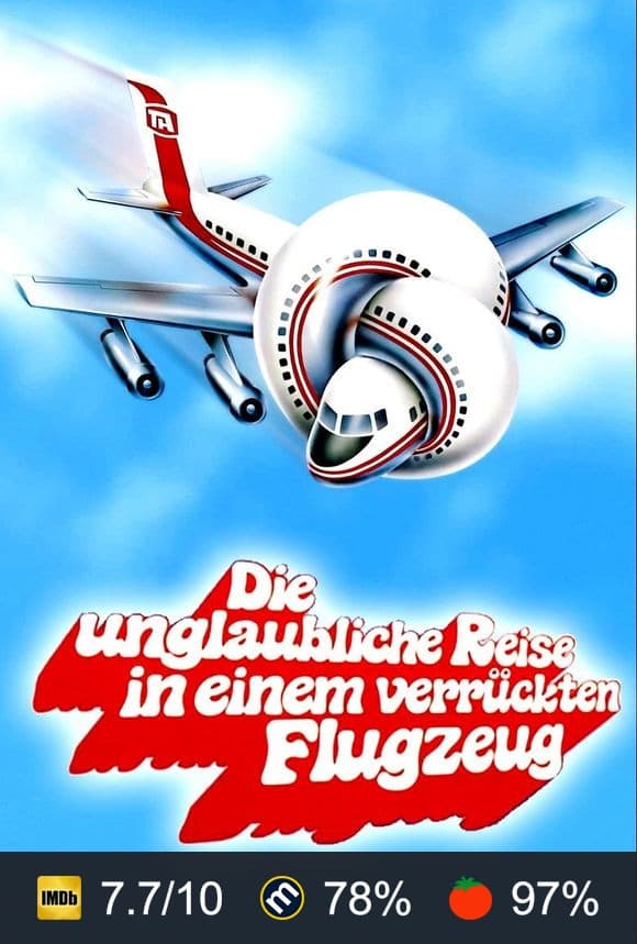 Poster von Die unglaubliche Reise in einem verrückten Flugzeug