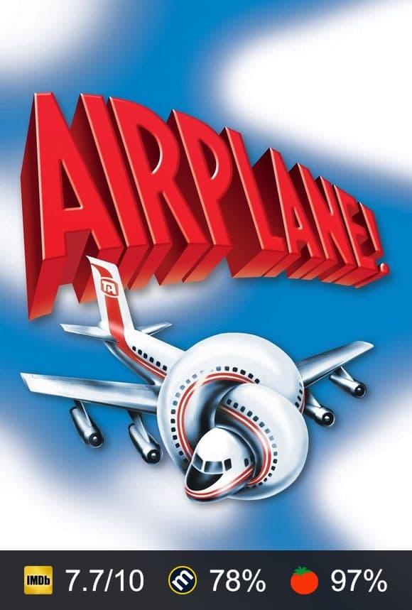 Airplane! poster