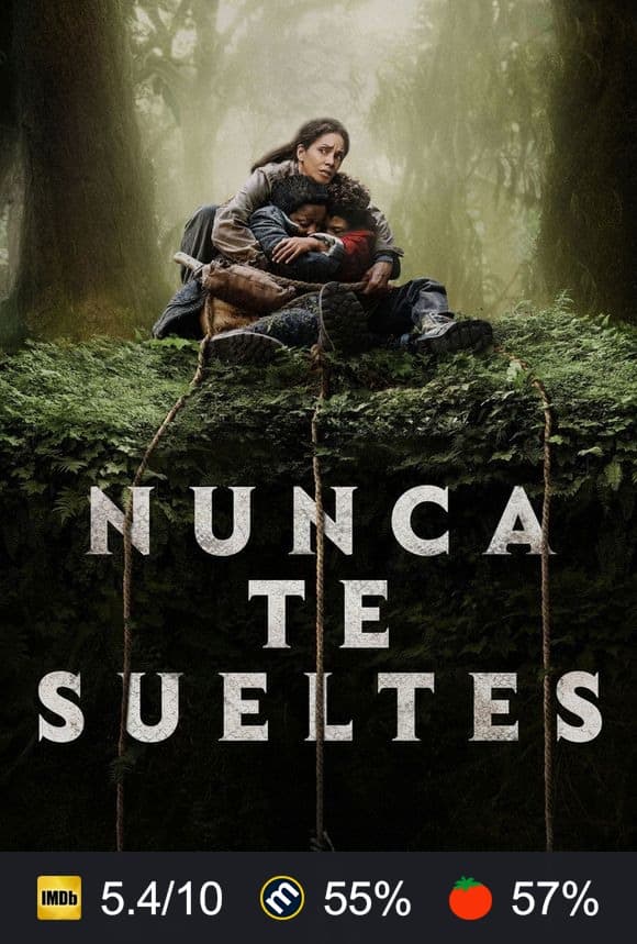 Cartel de Nunca te sueltes