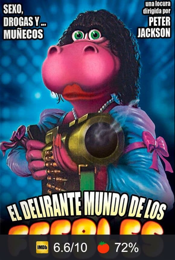 Cartel de El delirante mundo de los Feebles