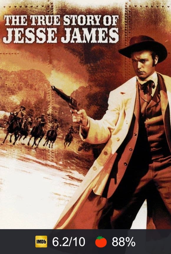 The True Story of Jesse James poster