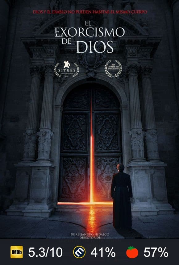 Cartel de El exorcismo de Dios