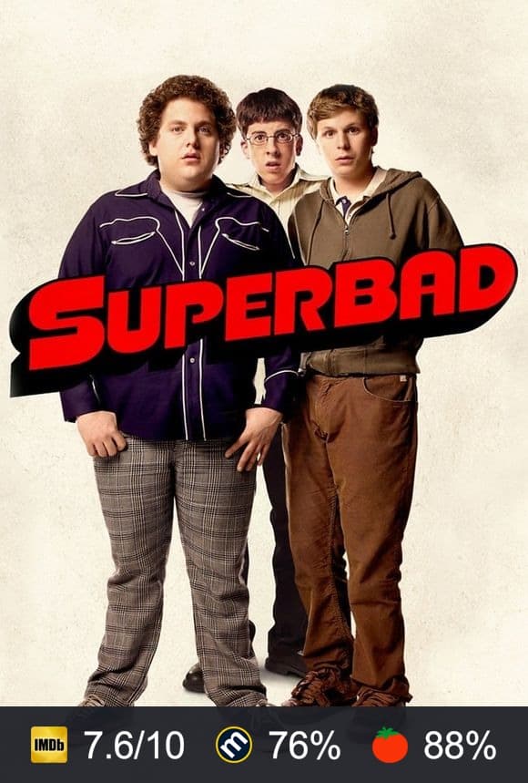 Superbad poster