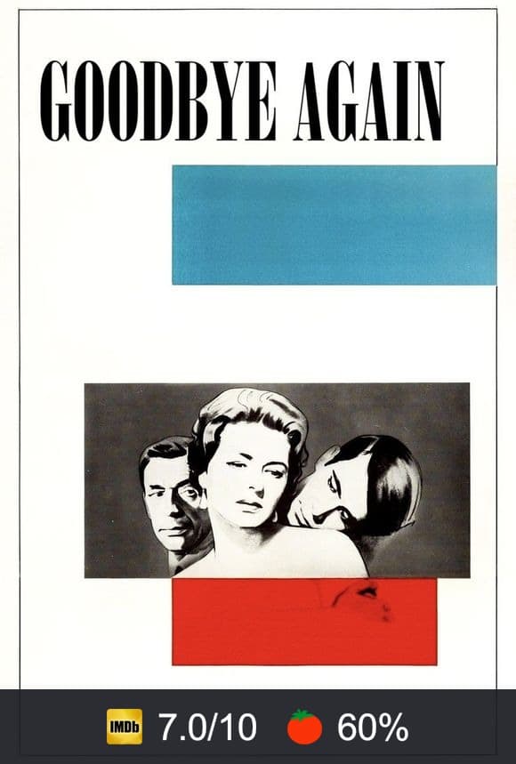 Goodbye Again poster
