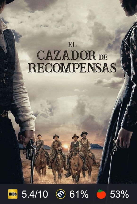 Cartel de El cazador de recompensas