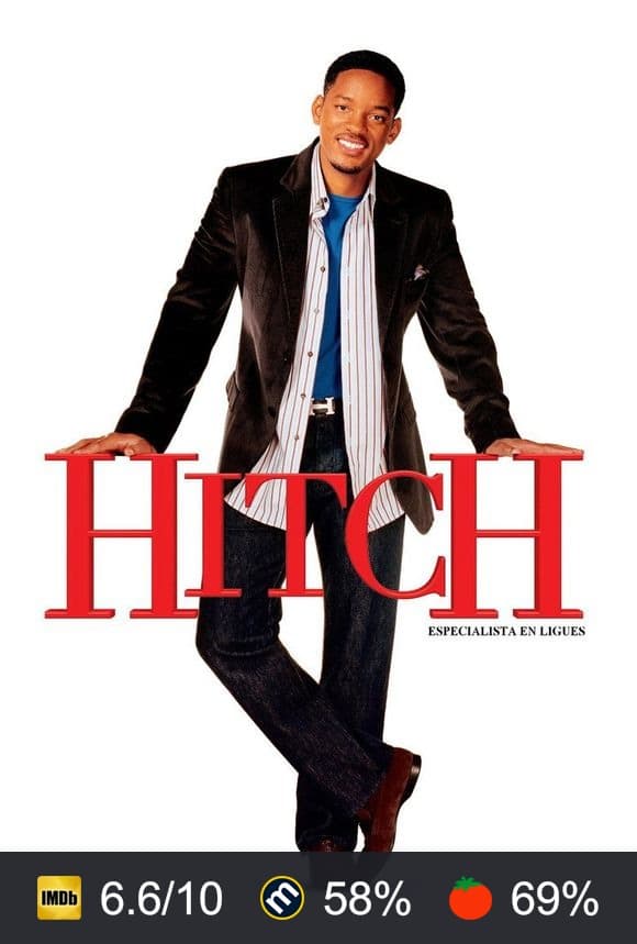 Cartel de Hitch: Especialista en ligues