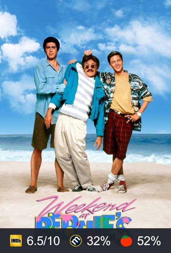 Weekend at Bernie's poster