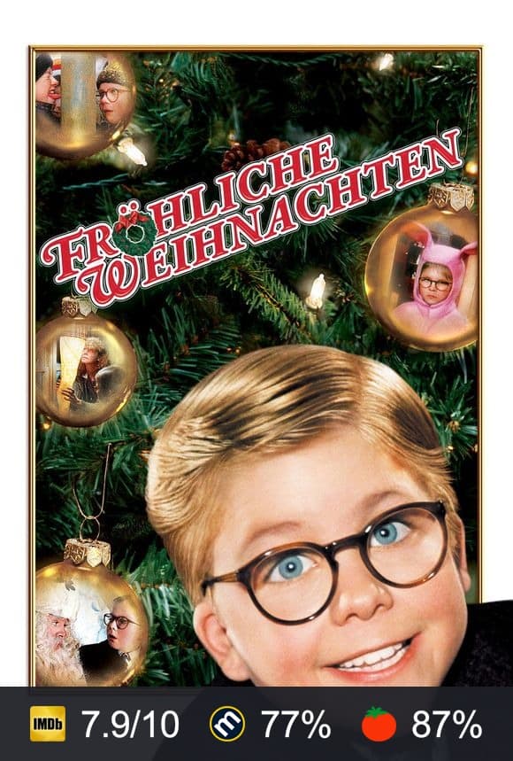 Poster von Fröhliche Weihnachten