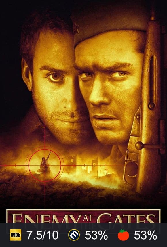 Enemy at the Gates poster