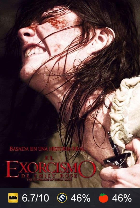 Cartel de El exorcismo de Emily Rose