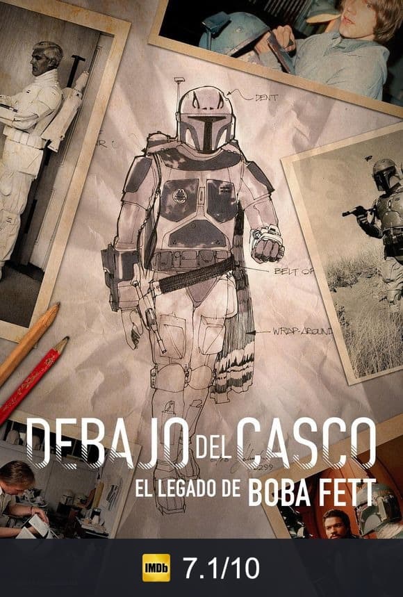 Cartel de Bajo el casco: El legado de Boba Fett