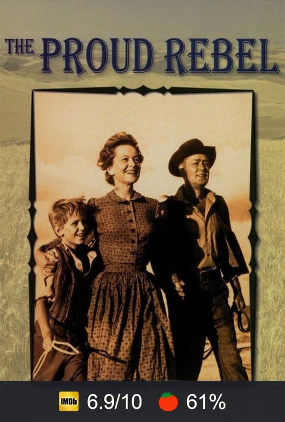The Proud Rebel poster