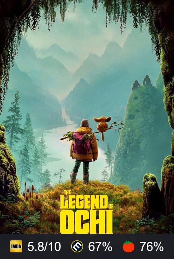 The Legend of Ochi poster
