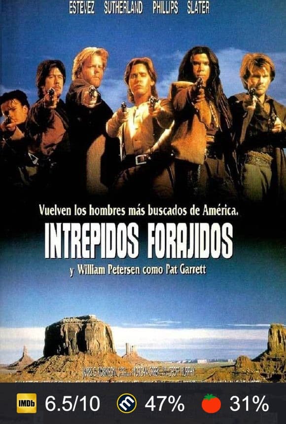Cartel de Intrépidos forajidos: Arma Joven II