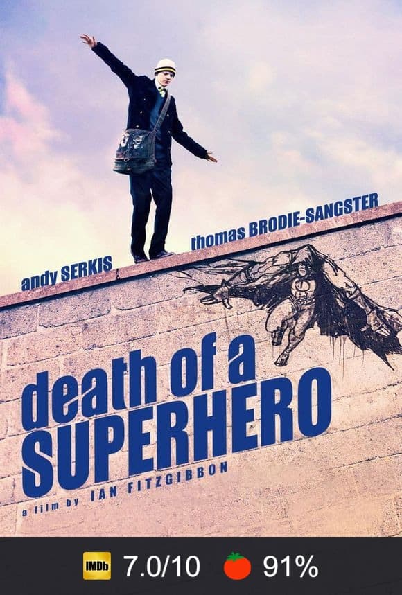 Death of a Superhero poster