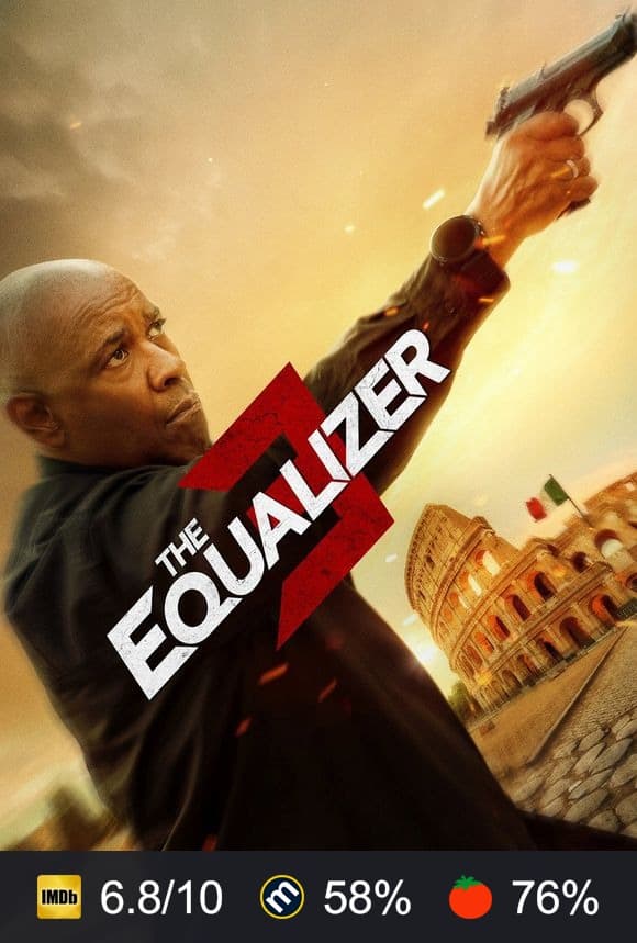 The Equalizer 3 poster