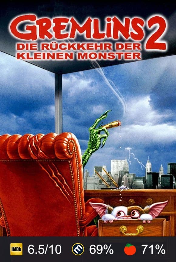 Poster von Gremlins 2 - Die Rückkehr der kleinen Monster