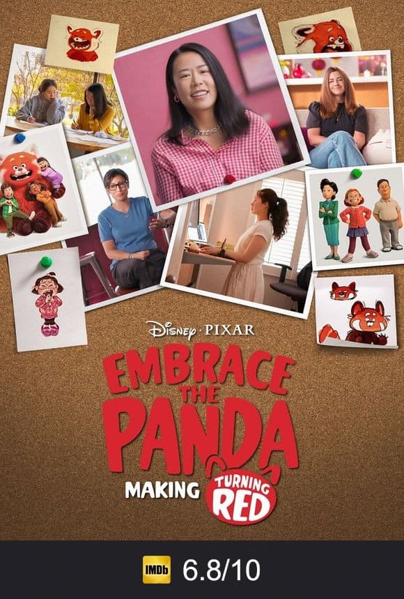 Embrace the Panda: Making Turning Red poster
