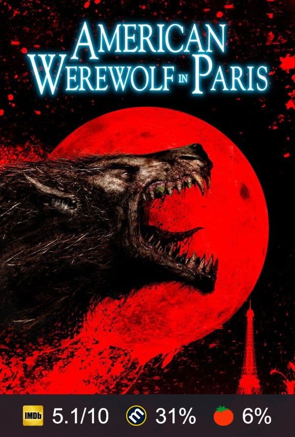 Poster von American Werewolf in Paris