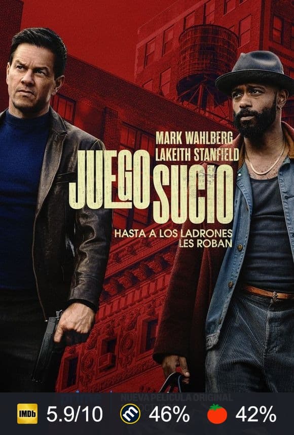 Cartel de Juego sucio