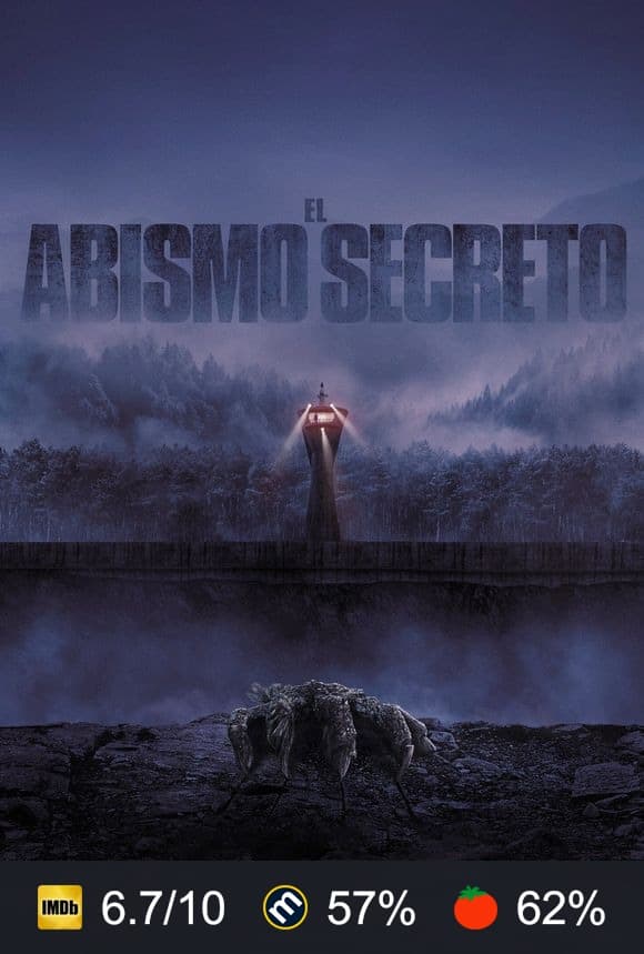 Cartel de El abismo secreto
