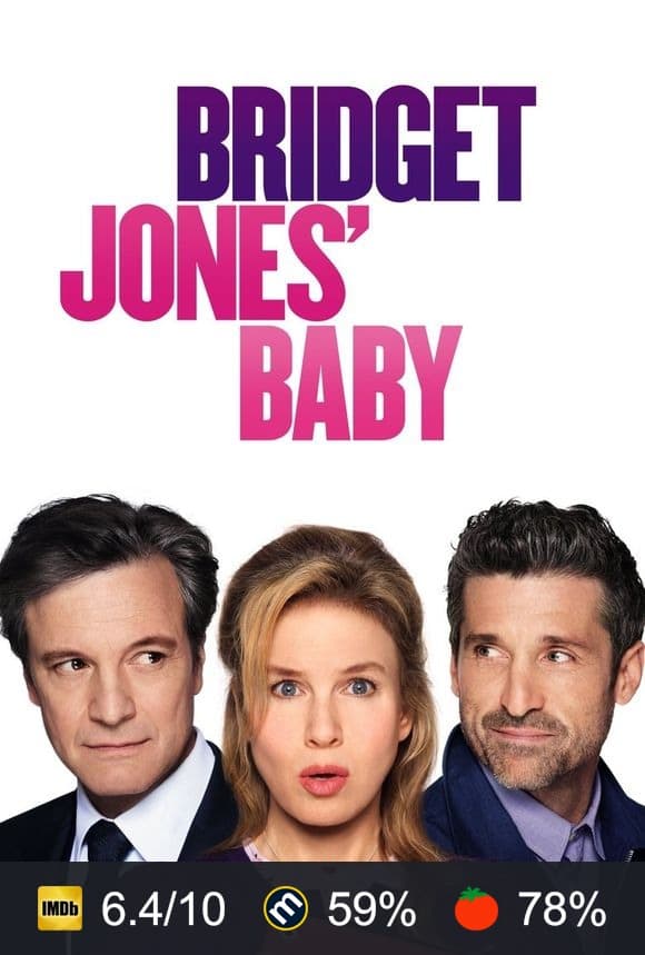 Bridget Jones's Baby poster