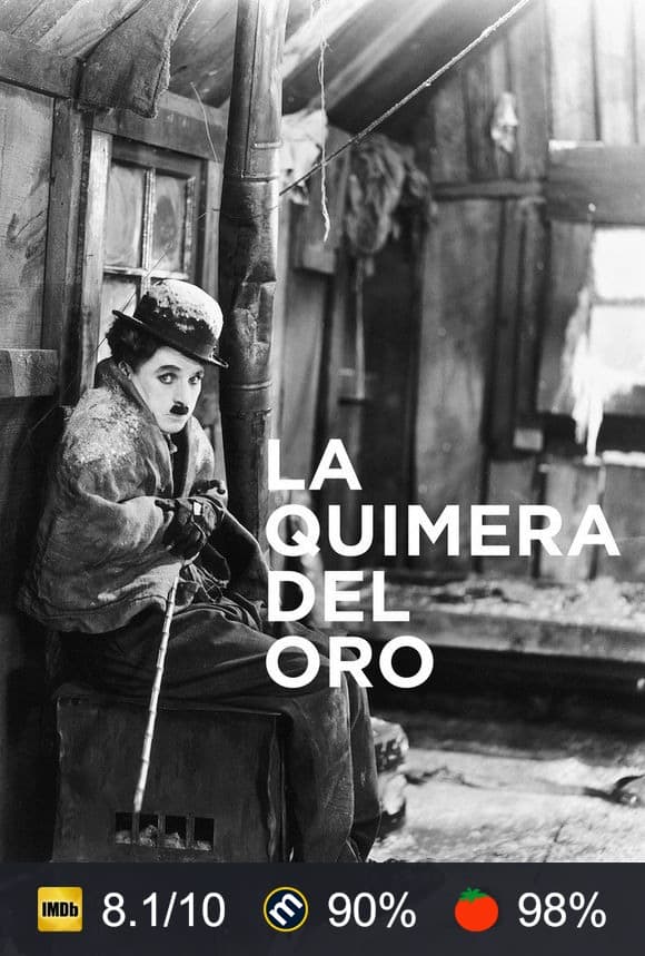 Cartel de La quimera del oro
