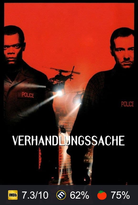 Poster von Verhandlungssache
