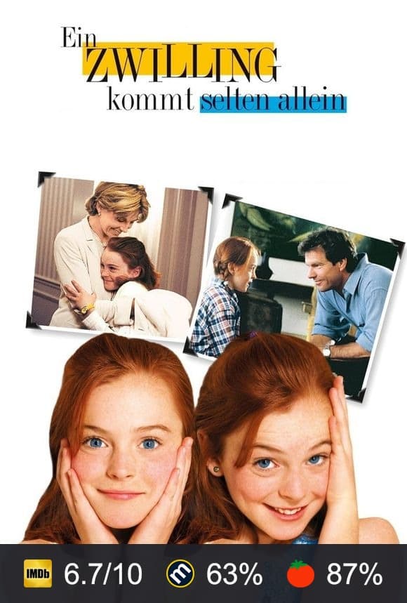 Poster von Ein Zwilling kommt selten allein