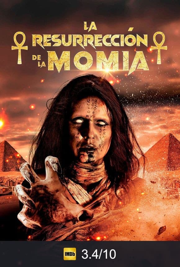Cartel de La resurrección de la momia