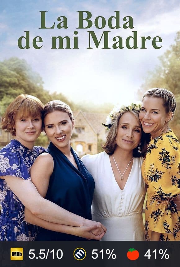 Cartel de La boda de mi madre
