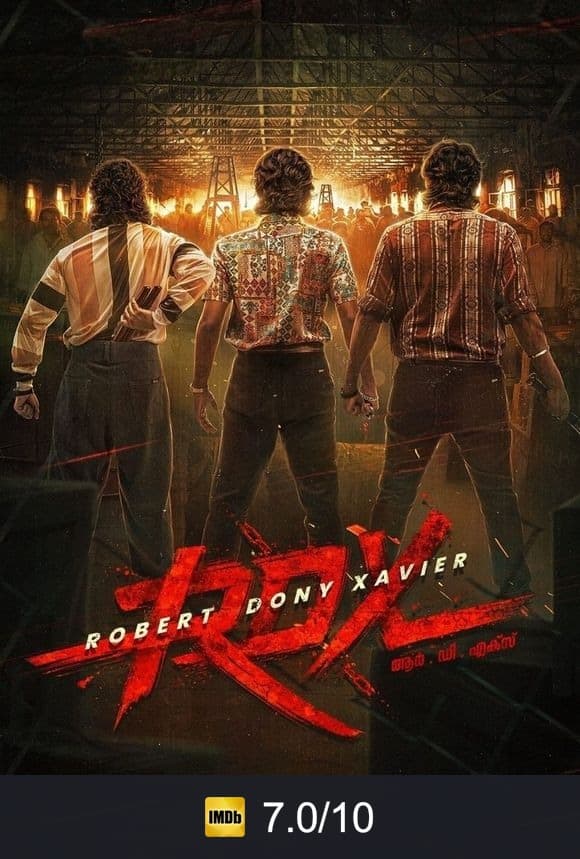 RDX: Robert Dony Xavier poster