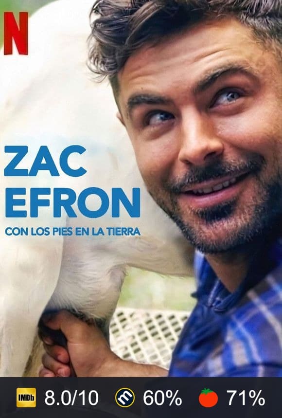 Cartel de Zac Efron: Con los pies en la tierra