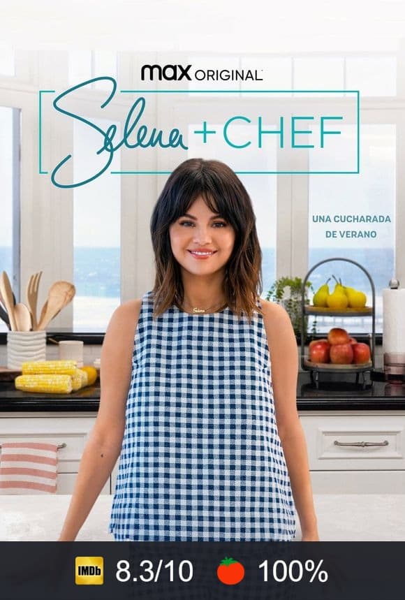 Cartel de Selena + Chef