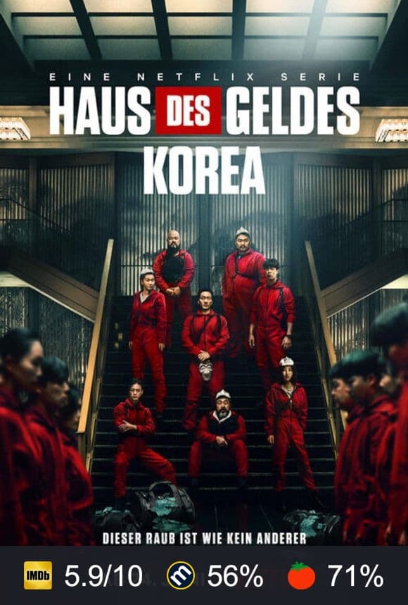 Poster von Haus des Geldes: Korea