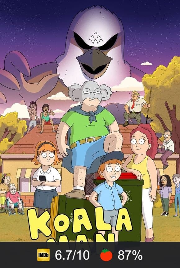 Cartel de Koala Man