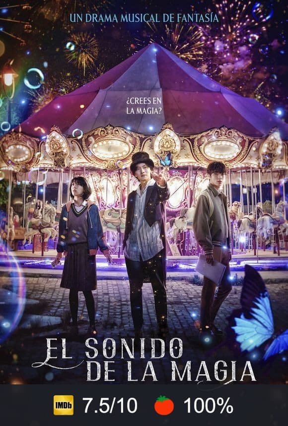 Cartel de El sonido de la magia