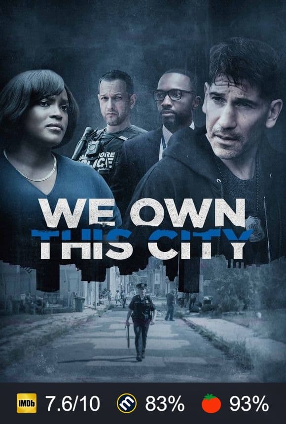 We Own This City poster