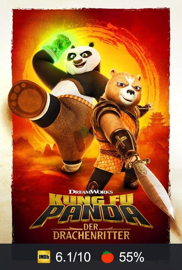 Poster von Kung Fu Panda: Der Drachenritter