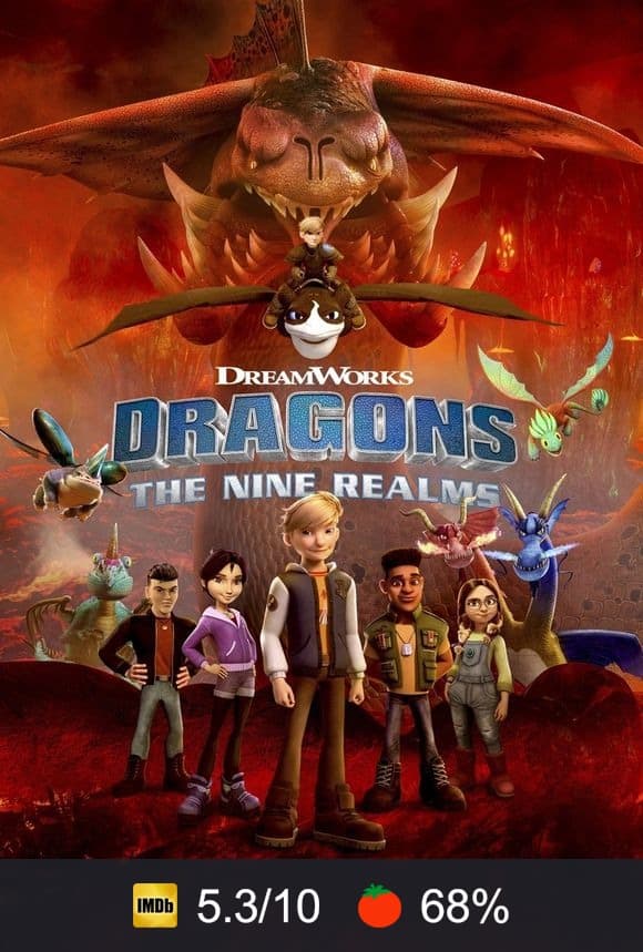 Dragons: The Nine Realms poster