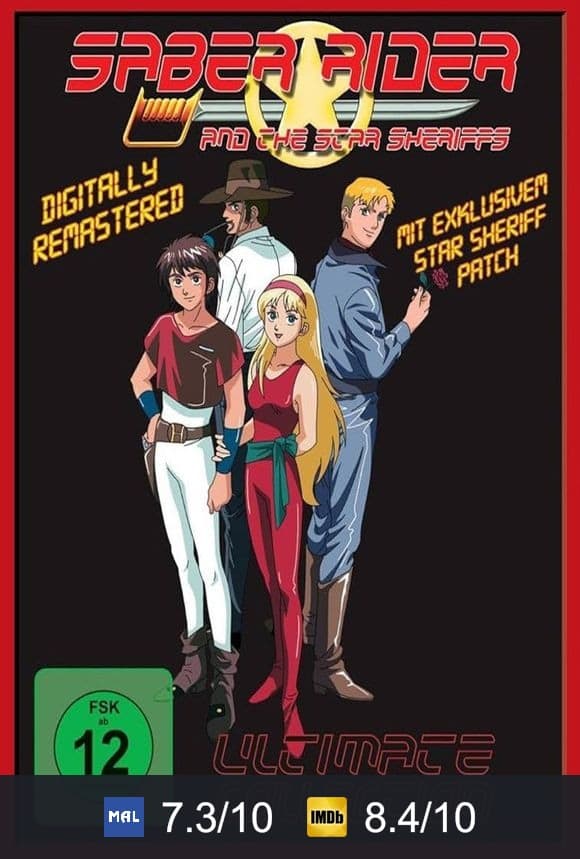 Poster von Saber Rider und die Star Sheriffs