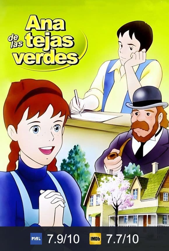 Cartel de Ana de las tejas verdes