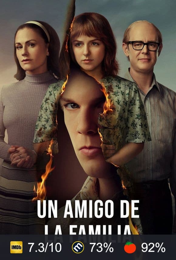Cartel de A Friend of the Family