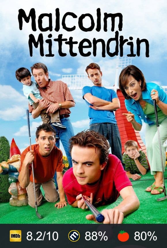 Poster von Malcolm mittendrin