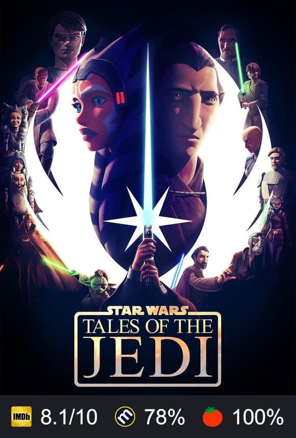 Star Wars: Tales of the Jedi poster