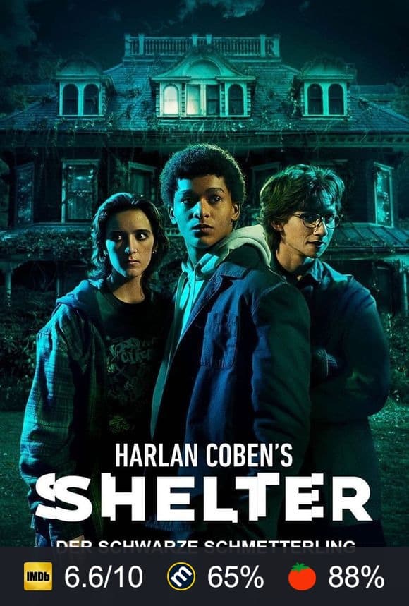 Poster von Shelter – Der schwarze Schmetterling